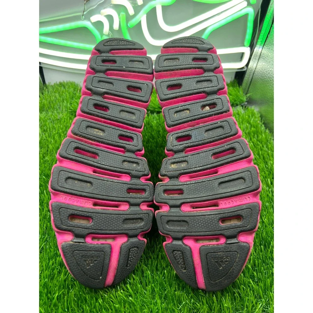 Adidas ClimaCool Women 8.5 Grey Pink‎ Running Shoes Sneakers G56552